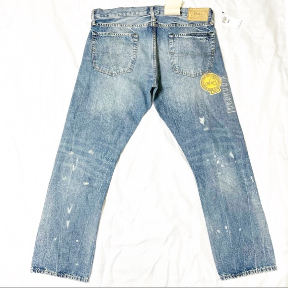 POLO RALPH LAUREN VARICK SLIM STRAIGHT JEANS - Picture 5 of 9